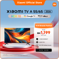 Xiaomi TV A 55/65 2026 | 4K UHD eye-care display HDR 60Hz refresh rate Dolby audio Google TV Ultra-thin bezel design