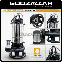 (Japan) Sega Submersible Cutting Sewage Water Pump Stainless Steel Body Pump 550W Pump Agricultural Pam Air Kolam