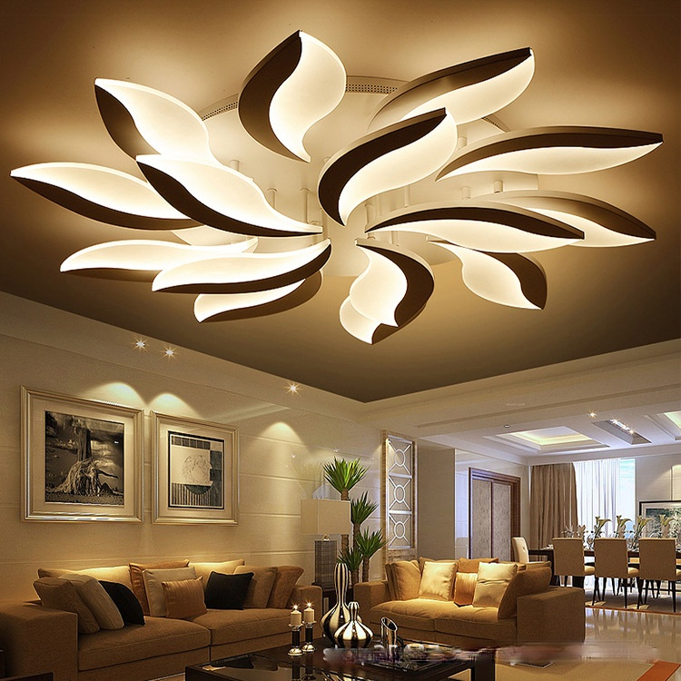 HEIKESZ Post-Modern Simple LED Ceiling Light Personality Creative Living Room Lamps Atmosphere Master Bedroom Study Lamp Dining Room Lighting Warm Room Lamps Light Chandelier for Living Chandelier Bedroom Chandelier Lights Room Lighting Ceiling