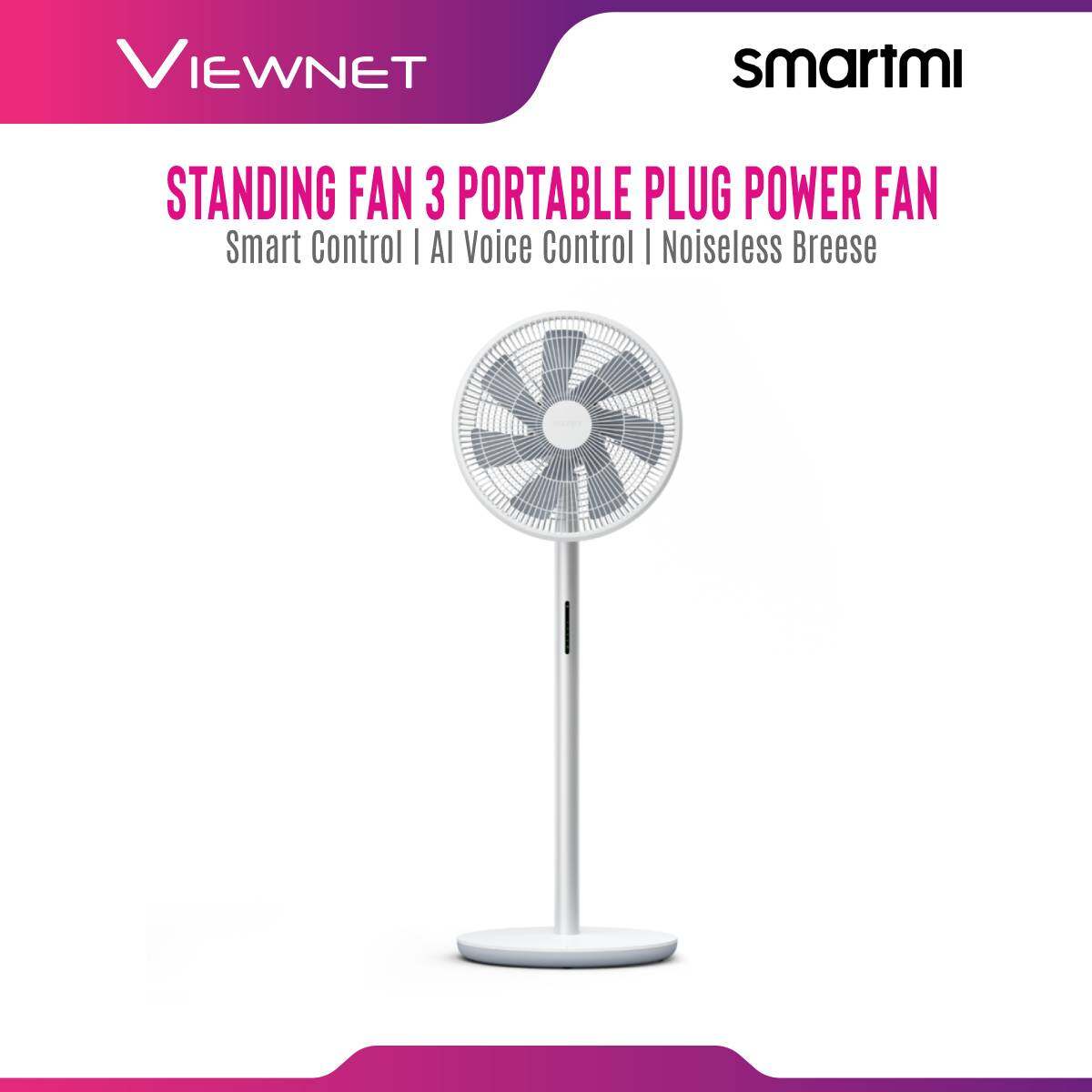 Smartmi Standing Fan 3 Portable Plug Power Fan