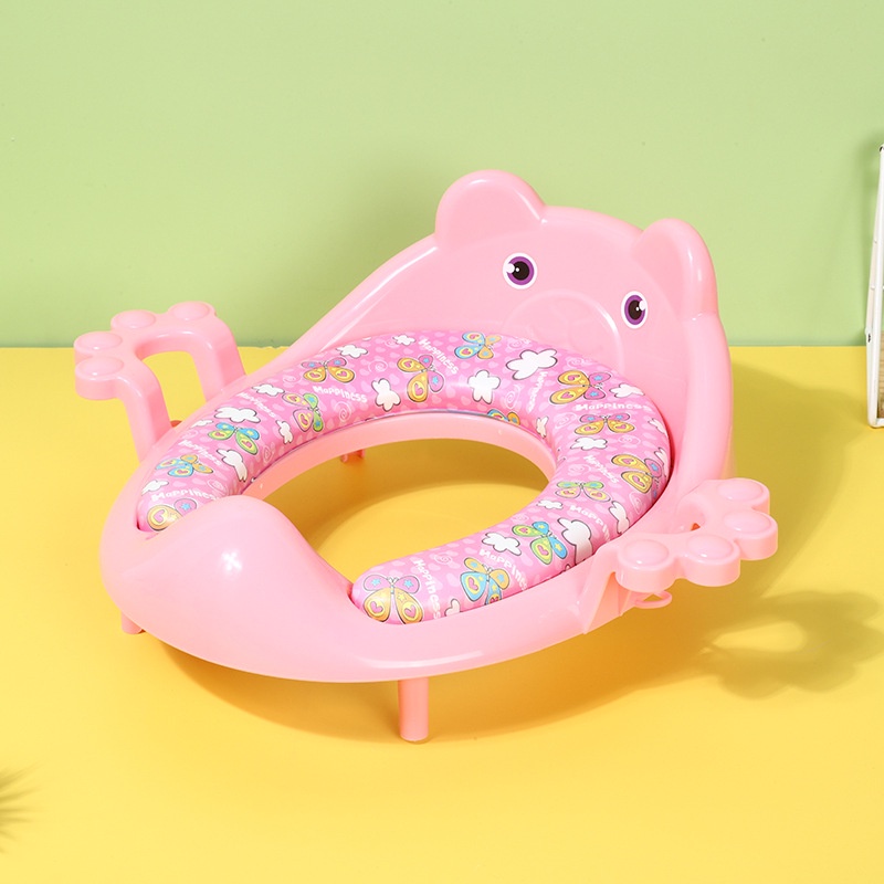 🔥HOT SALE🔥Baby Toilet Seat with Armrest Children Potty Safe Seat Kids Toilet Training Potty Seats Multifunction Baby Toilet