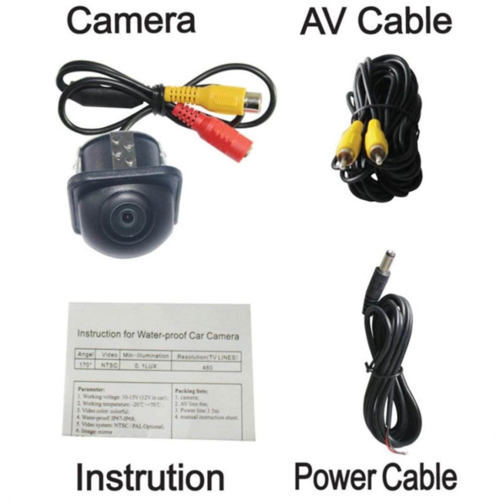 170 Wide Angle 420 TV Lines 13.5mm Lens HD Night Vision Car Rear View Reverse Backup Color Parking Camera