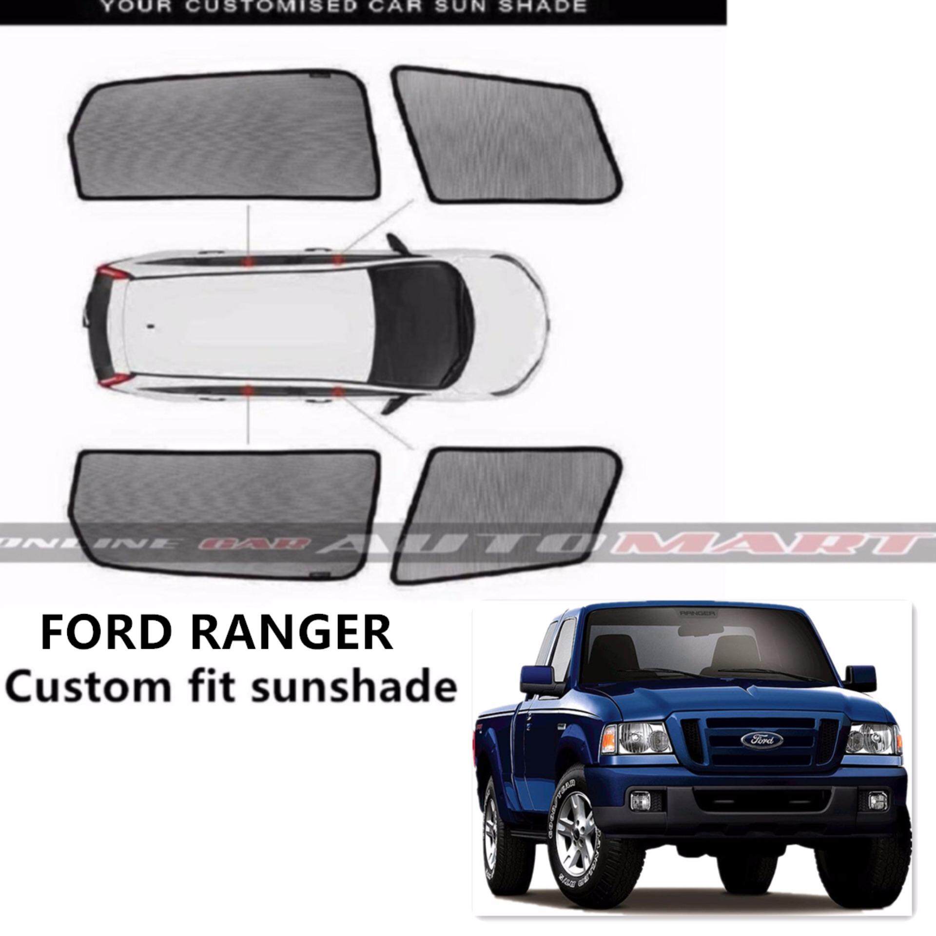 Custom Fit OEM Sunshades/ Sun shades for Ford Ranger - 4pcs