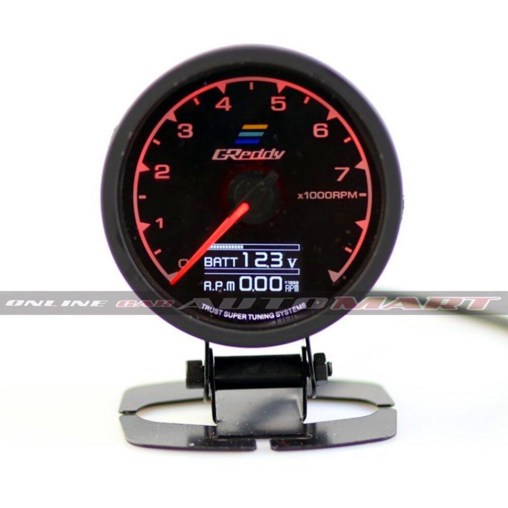 Brand G Meter RPM Multi D/A Dauge 7 Colour Display Universal Fit + Battery Volts