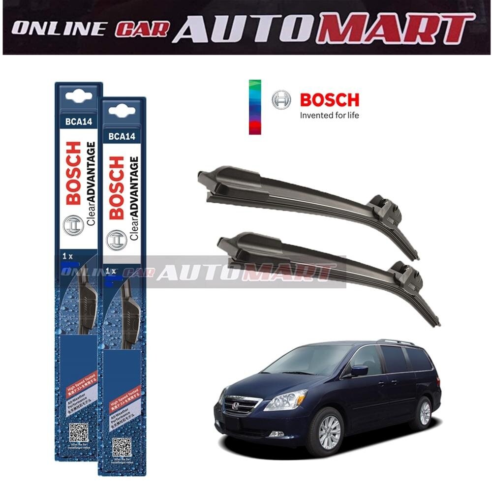 2011 honda odyssey wiper blade size