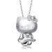 [Hot Sale] HK 925 Silver Cartoon 3D Cute Pendants Necklace
