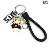 Kuhong Kpop Star BTS Character Key Ring Bangtan Boys Keychain H05