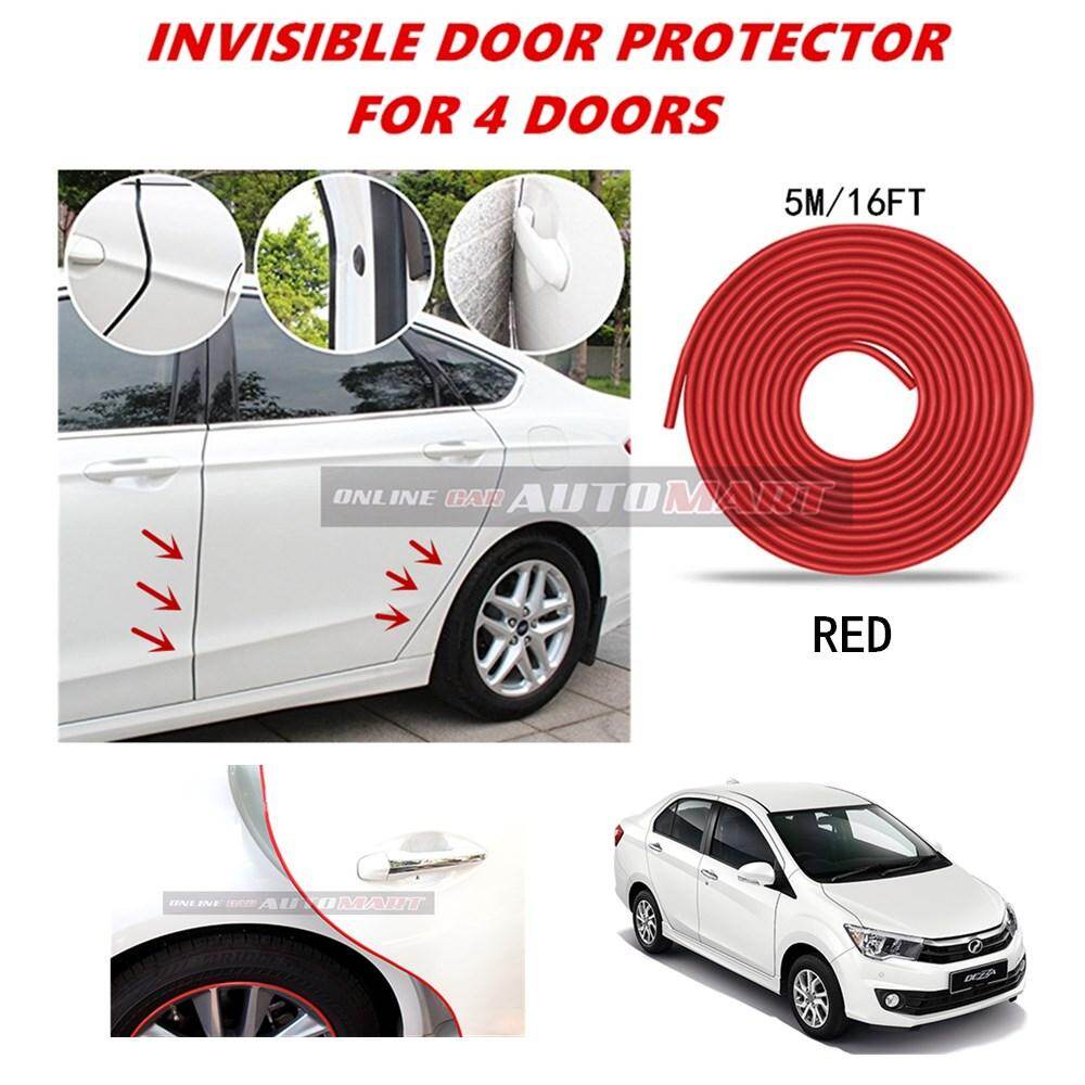 Perodua Bezza - 16FT/5M (RED) Moulding Trim Rubber Strip 