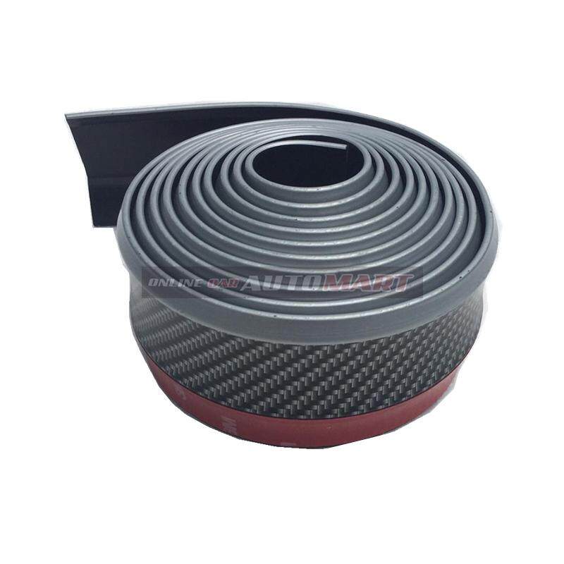 SAMURAI CARBON FIBER SILVER LINE Look Car Body Kit Bumper Lip Side