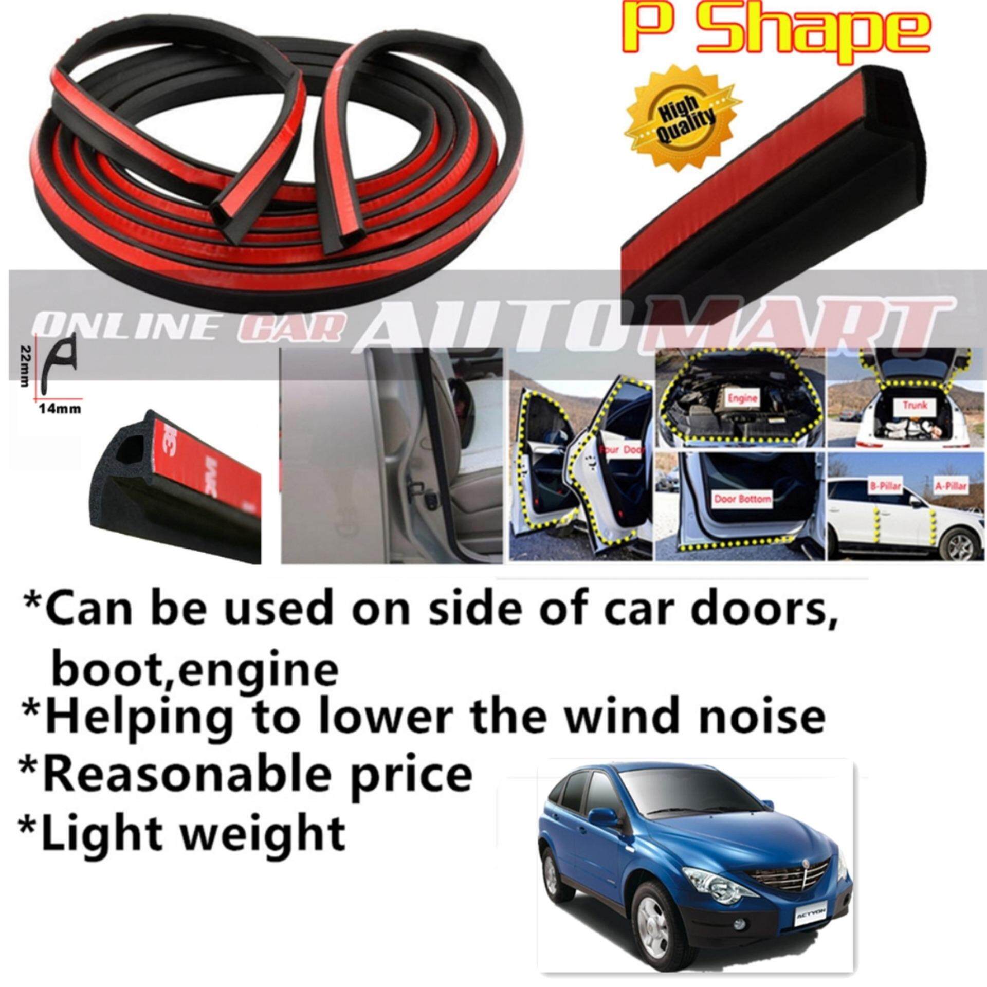 Ssangyong Actyon-SCHEME SILENCE (P Shape) DIY Air Tight 
