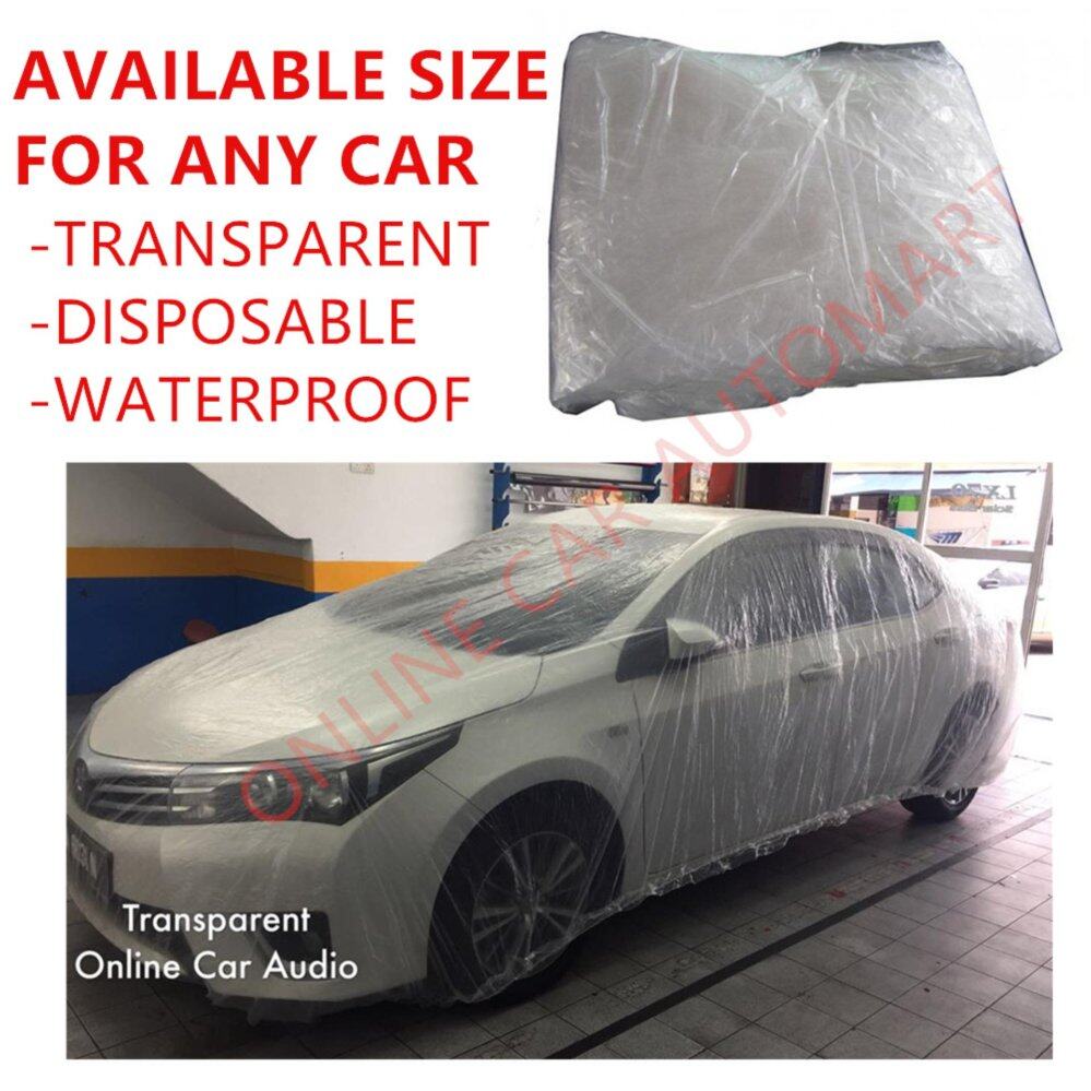 Transparent Car Cover With Available Size Dust Proof Waterproof