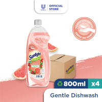 [Bundle of 4] Sunlight Dishwash Liquid 800ml