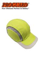 Hi-Visibility & Lightweight Sport Head Protect Cotton Bump Cap with Foam Padding & Reflective Velcro Tape CBC-99BLK PROGUARD SAFETY
