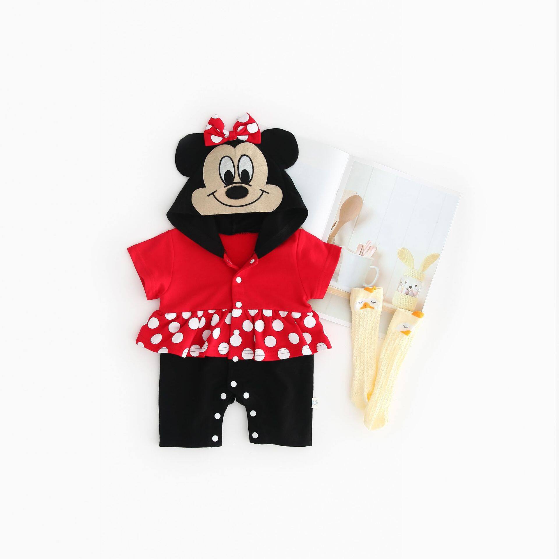 TheCutiesWorld Disney Cute Baby Minnie Cloth Set