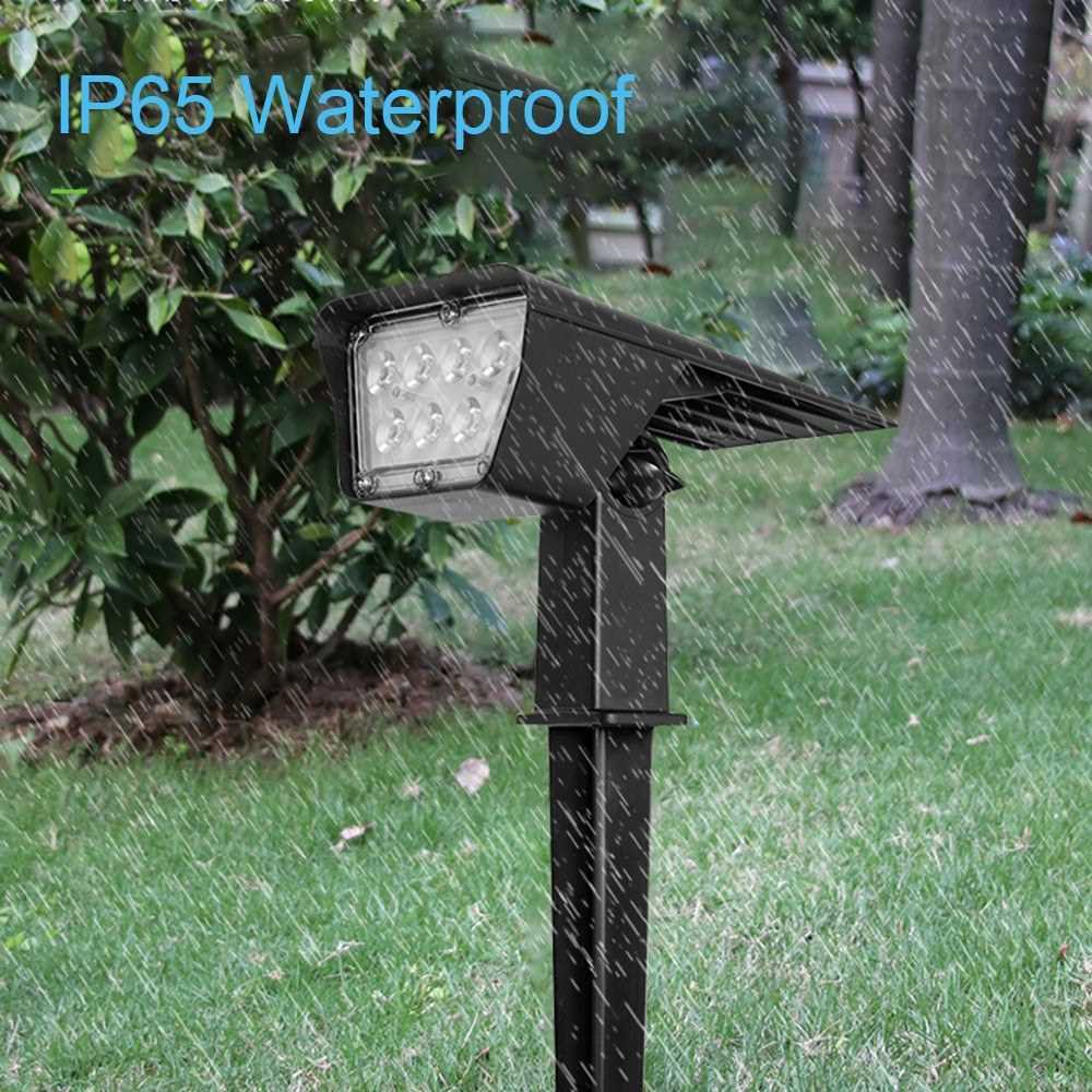 Solar Ground Inserted Lamp Lamp Outdoor Decorative Light IP65 360 Free ...
