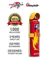 [OFFICIAL STORE MALAYSIA] ProBiker Car Mini Fire Extinguisher with Cover 1000ml Foam for Car & Home Usage Fire Stopper Fire Blower Prevent Fire Pemadam Api RED