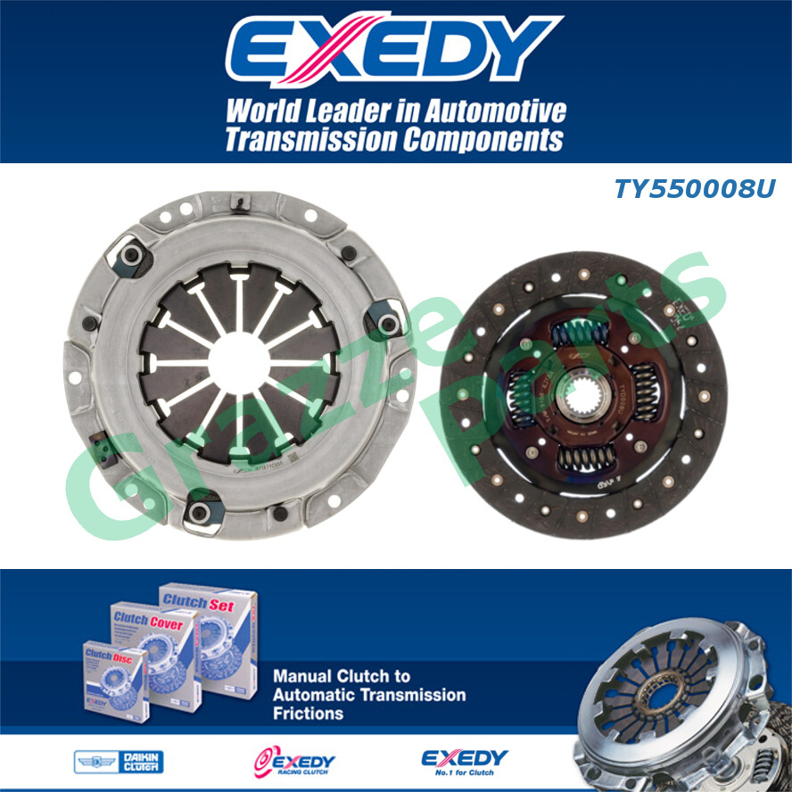 Exedy Daikin Clutch Kit Set TY550008U for Toyota Corolla AE80 LE AE80 AE111 EE90 Vios 3A 5K 3E 3E,5E