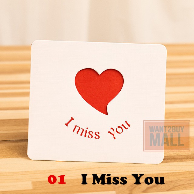🇲🇾 🏆 Creative Hollow Out Greeting Card Envelope Korean Business Florist Activity Gift Wish Message Card Kad Ucapan 创意贺卡