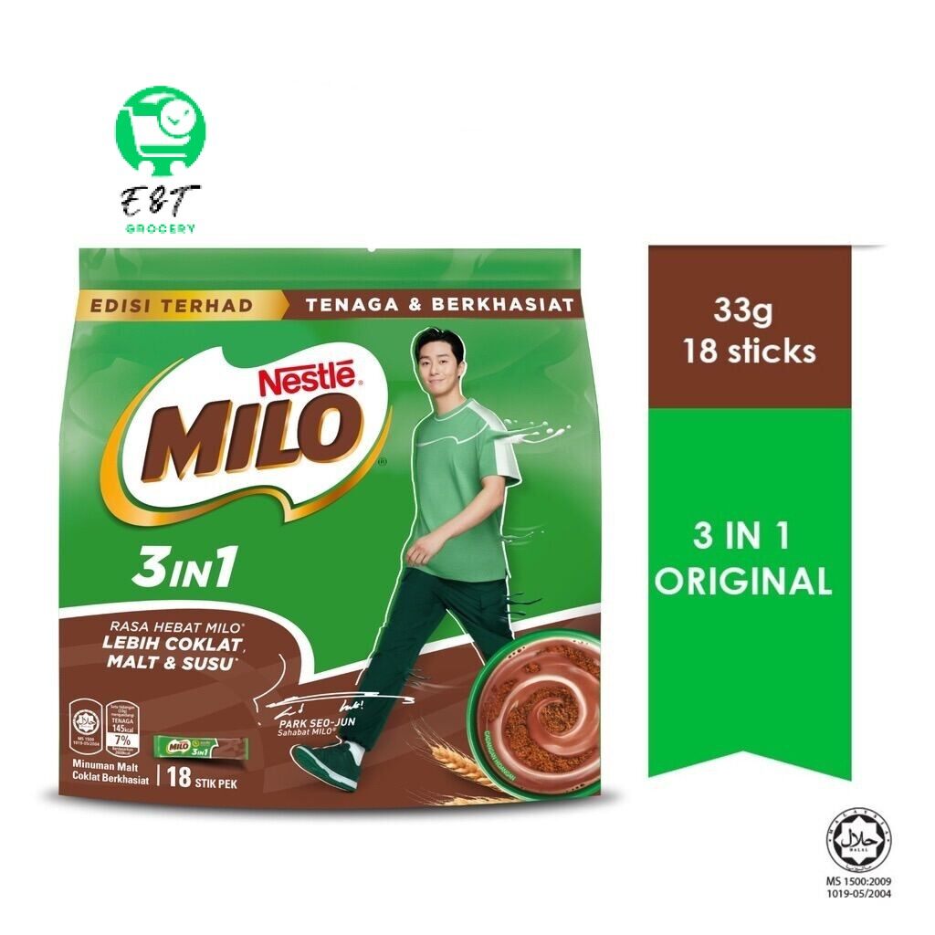 Nestle MILO 3 in1 Activ-Go KWave (18s x 33g)