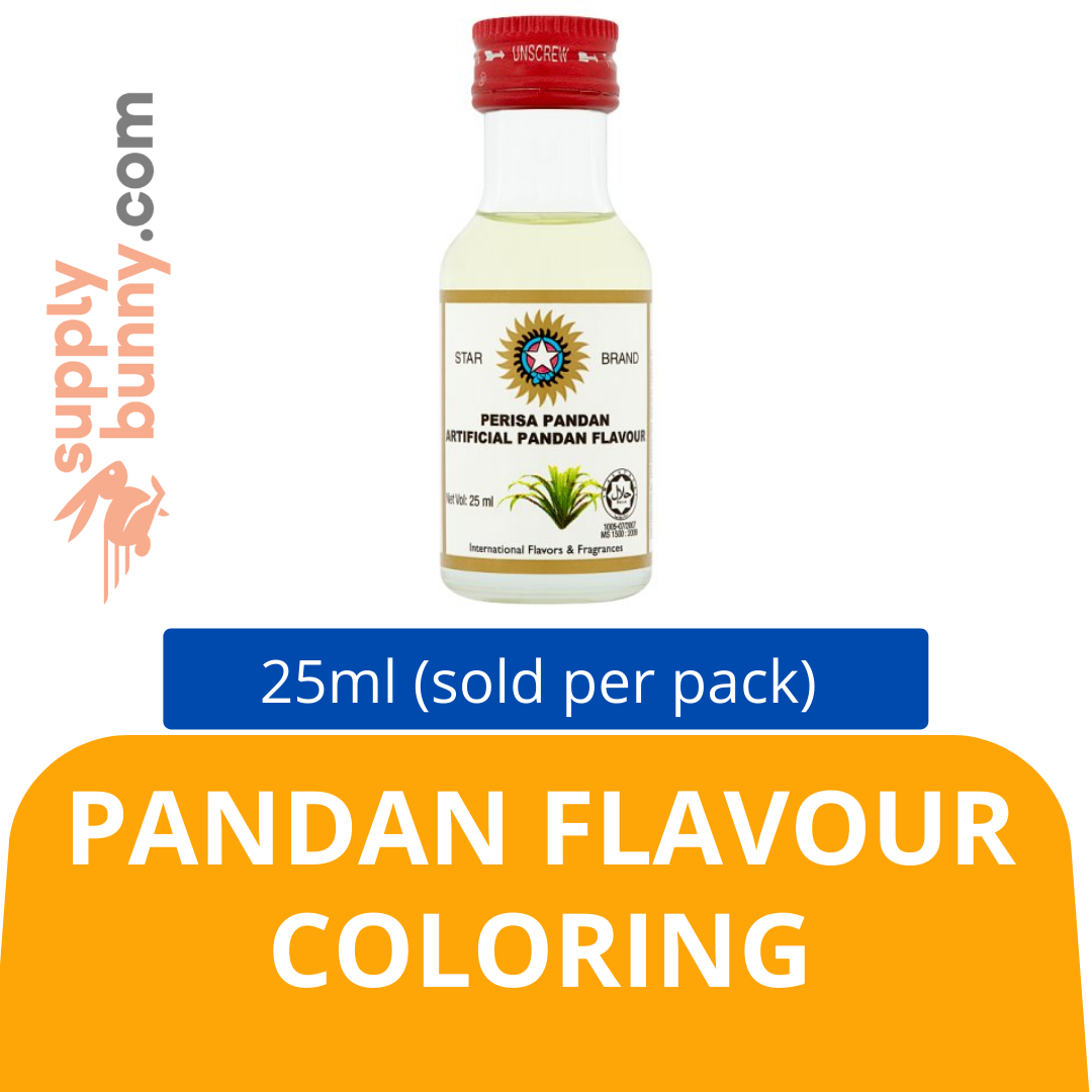Pandan Flavour Coloring 25ml (sold per bottle) 食用色素(香兰味) PJ Grocer Pewarna Perisa Pandan