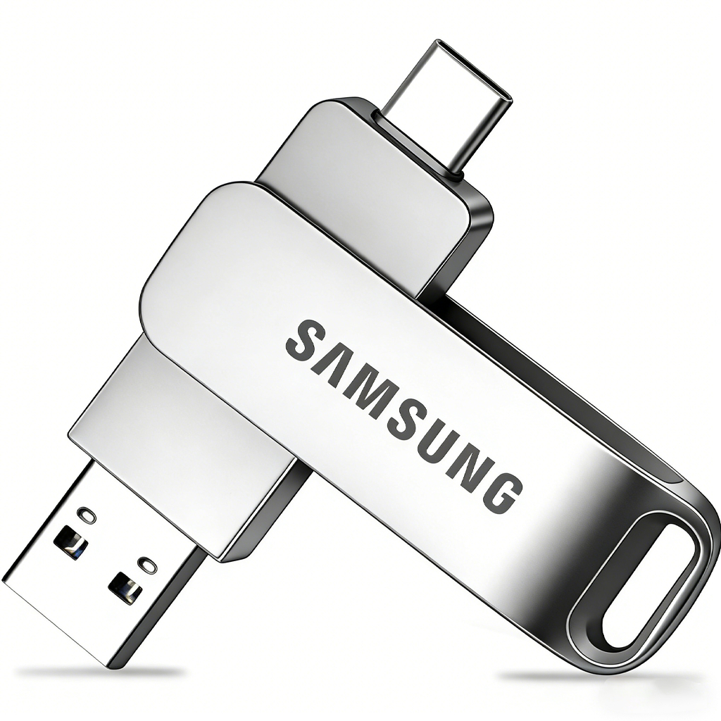 Samsung 1TB 2TB 2 In 1 Flash Drive High speed Metal USB Flash Drive Type-C U Stick SmartPhone MacBook Tablet