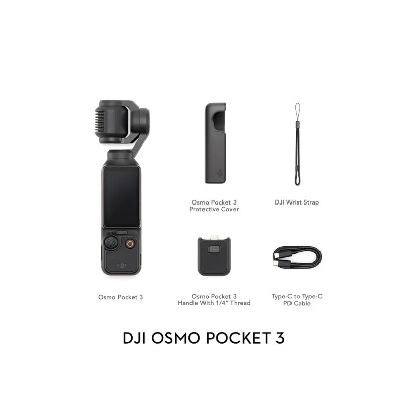 DJI Osmo Pocket 3 Digital Vlogging Camera for YouTube | 3-Axis Stabilization | Fast Focusing (DJI Malaysia Warranty)