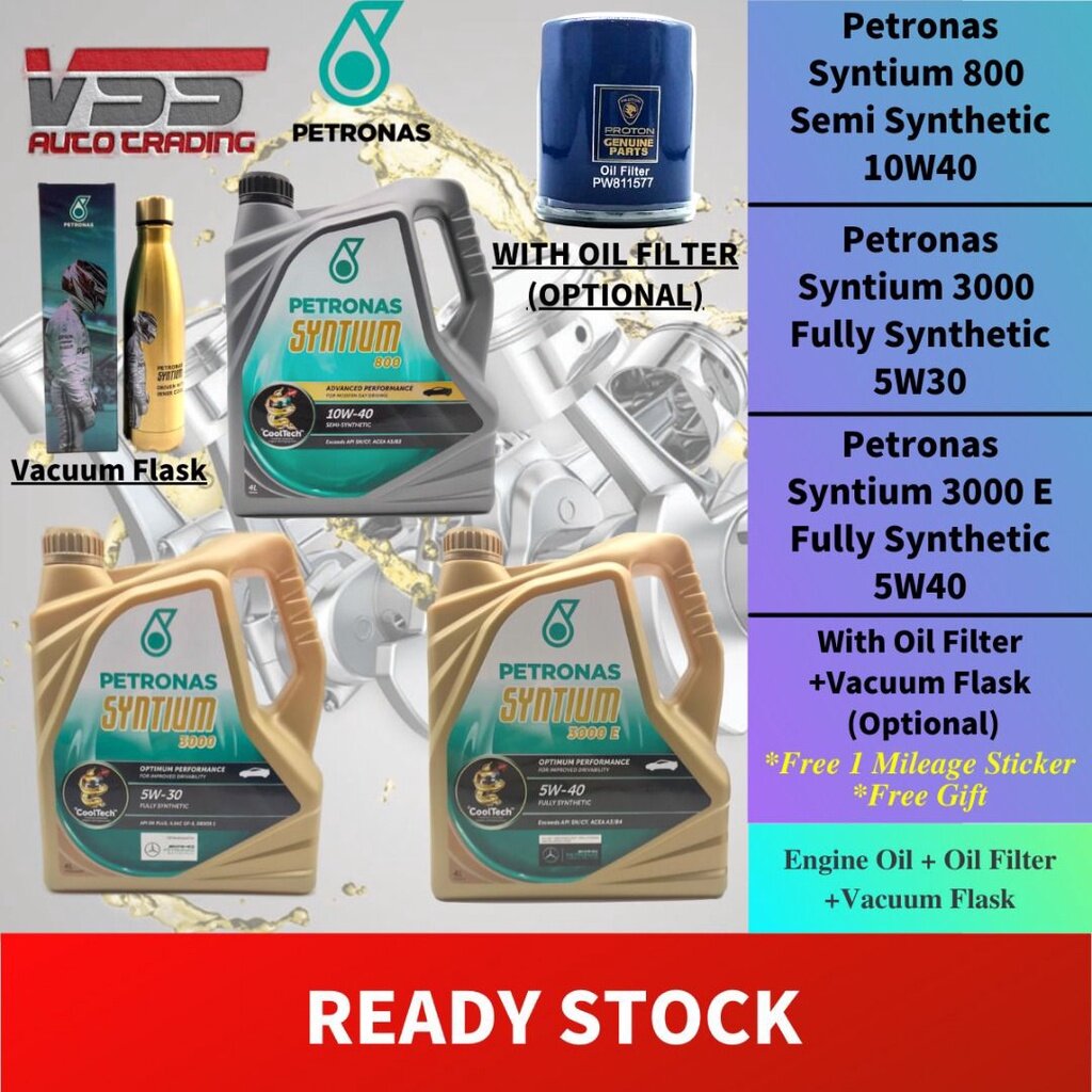 Syntium 800 10W40 Semi Fully Synthetic 3000 5W35W40 Engine Oil 4L
