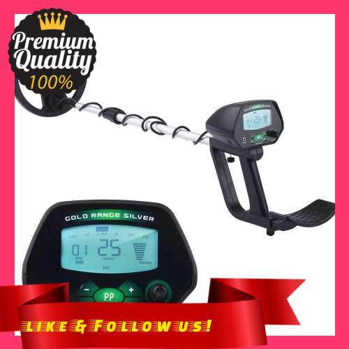 People\'s Choice Small Underground Metal Finder Metal Detector High Accuracy Waterproof Search Coil Gold Silver Seeker Treasure Hunter with Disc & Notch & Pinpoint Modes (Standard)
