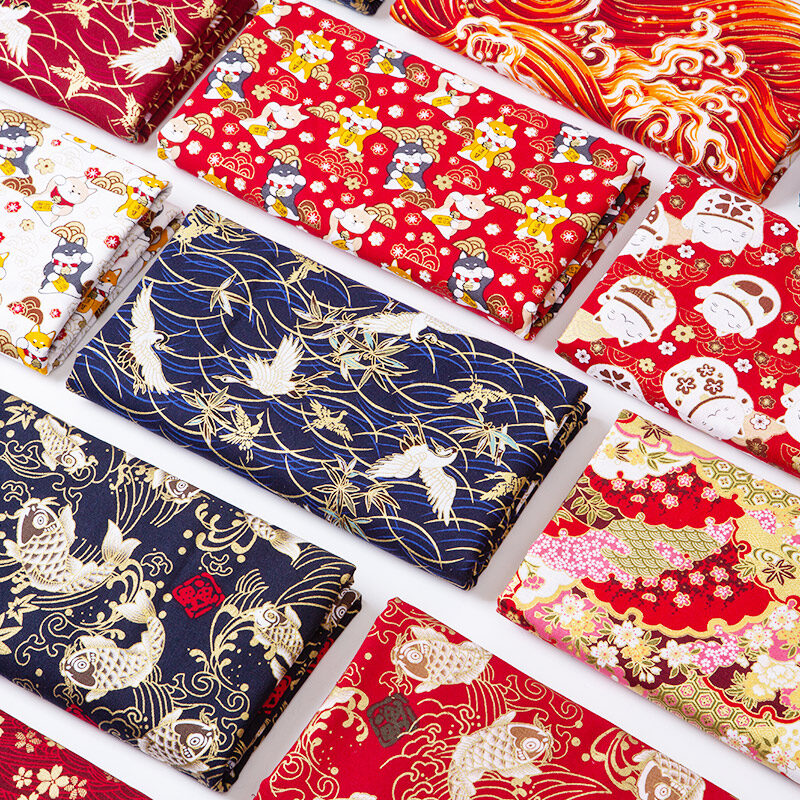 Cotton nhật bản gel vải handmade diy vải cotton chắp vá thủ công phụ kiện trang trí chất liệu