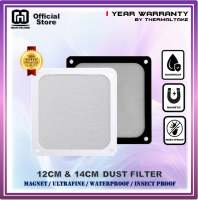THERMALTAKE 12cm & 14cm Ultra-fine Magnetic Dust Filter PSU Filter Fan Filter (Black & White Dust Filter)