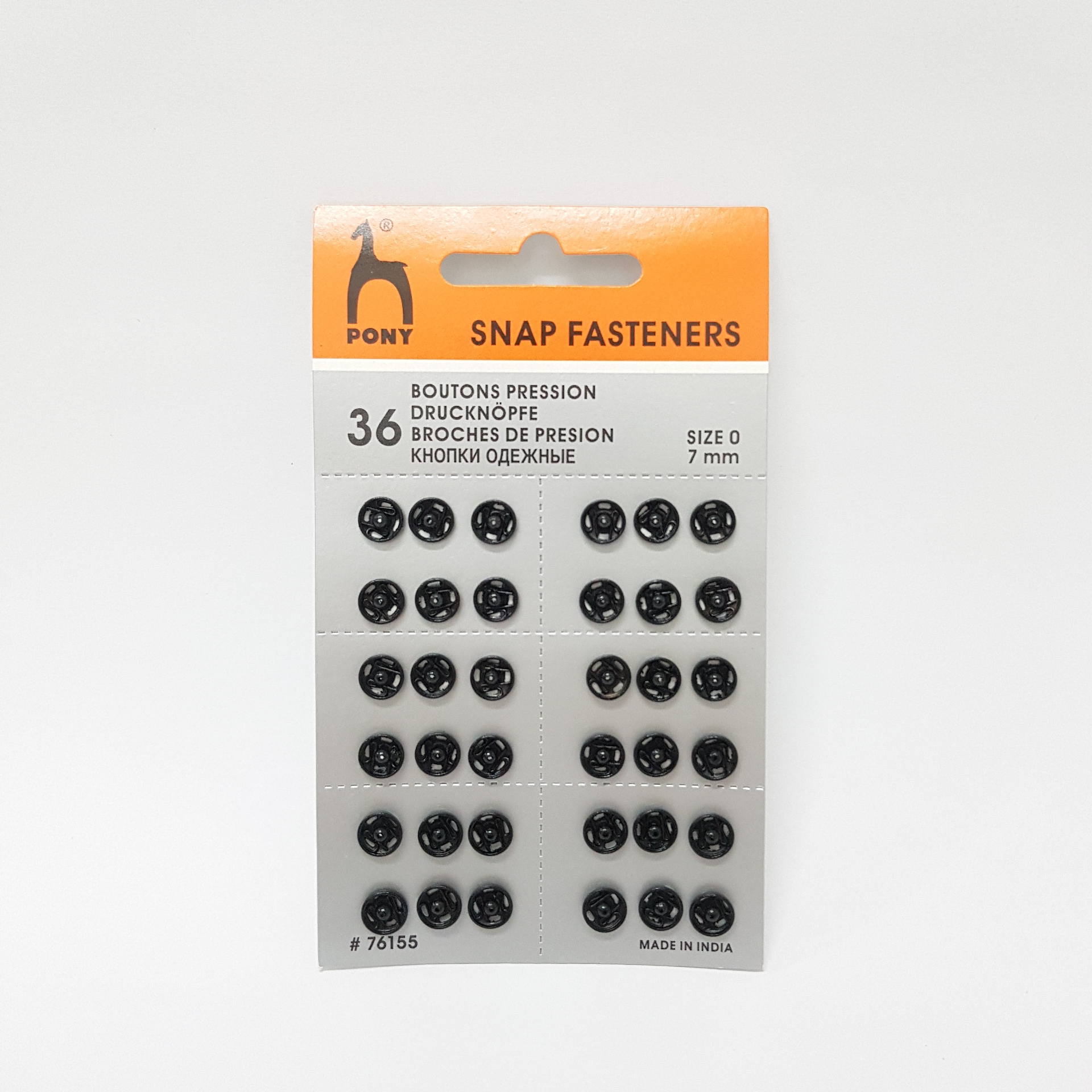 Pony Snap Fasteners / Snap Buttons / Press Stud (1slice) 7mm 9mm 11mm | Butang Ketip / Butang Katup / Butang Pony