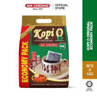 AIK CHEONG Kopi O Bag 800g (10g x 80 sachets) - Original Economy Pack