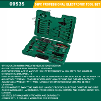 56PC PROFESSIONAL ELECTRONIC TOOL SET Electrician Tools Digital Multimeter Cutting Plier Wire Cutter