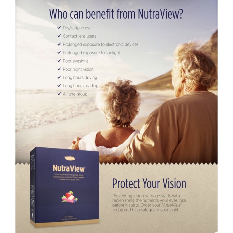NutraView Vision Support (15 sachets) (3918)