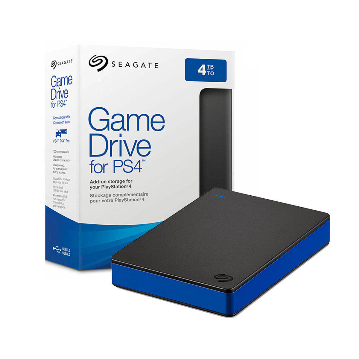 Seagate Game Drive 2TB / 4TB For PS4 / PS4 Pro with USB 3.0 Connection, Quick Setup, Store Up To 50+ Game