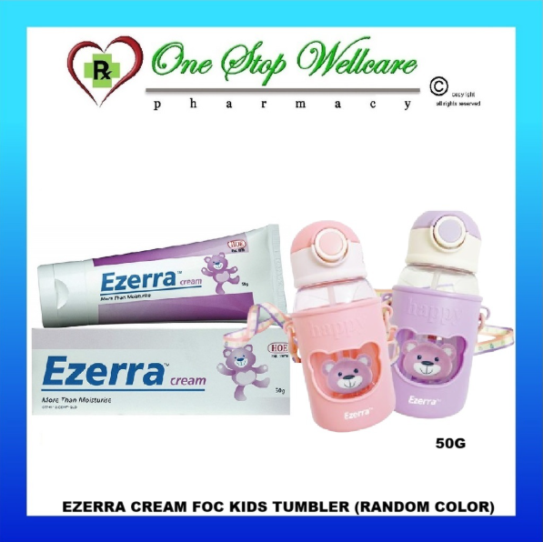 EZERRA CREAM (MORE THAN MOISTURISE) 50G / FOC KIDS TUMBLER (EXP:12/2026)