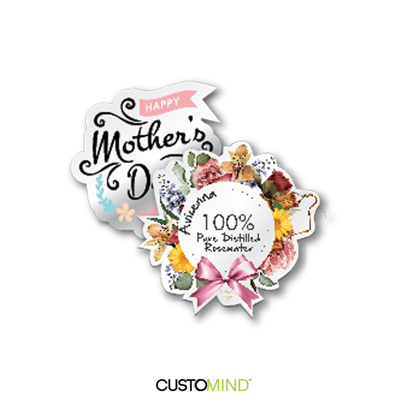 Custom Transparent Sticker Label Product/ Packaging/ Homemade product