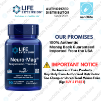 Life Extension 🇺🇸 Neuro-Mag Magnesium L-Threonate EXP: 05/28 90 Vegetarian Capsules Healthy Memory Cognitive Function Neuro Mag Neuromag 100% Authentic & Money Back Guaranteed