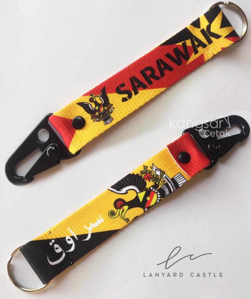 READY STOCK SARAWAK Keychain Carabiner Hook&Ring