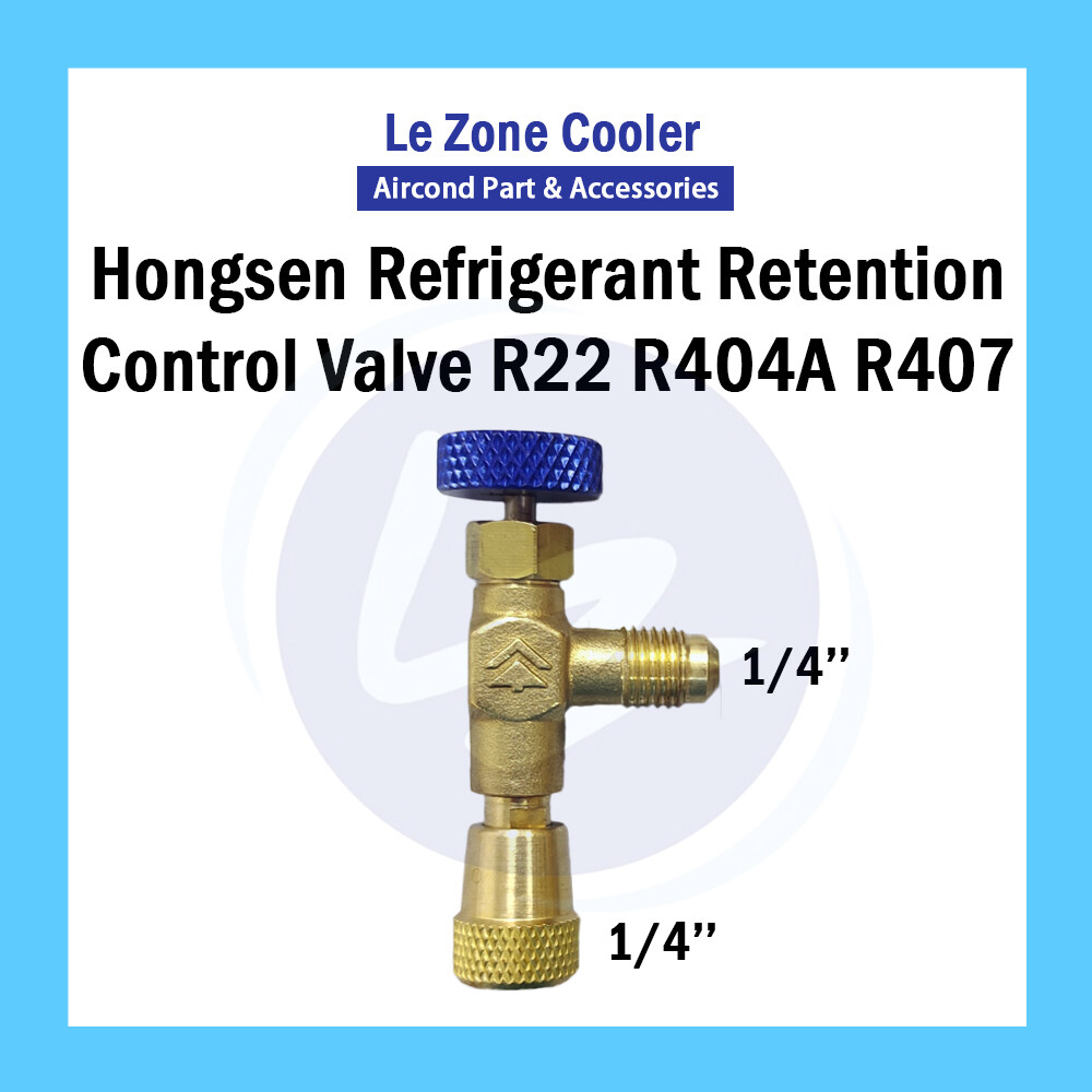 Hongsen Refrigerant Retention Control Valve R32 R410A R410 R22 R404A R404 R407C R407