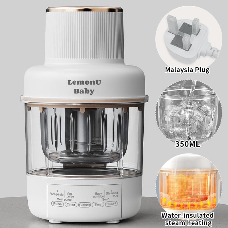 Baby Food Processor Steam Grind Cook Mix High Power Food Make Blender 宝宝辅食搅拌机