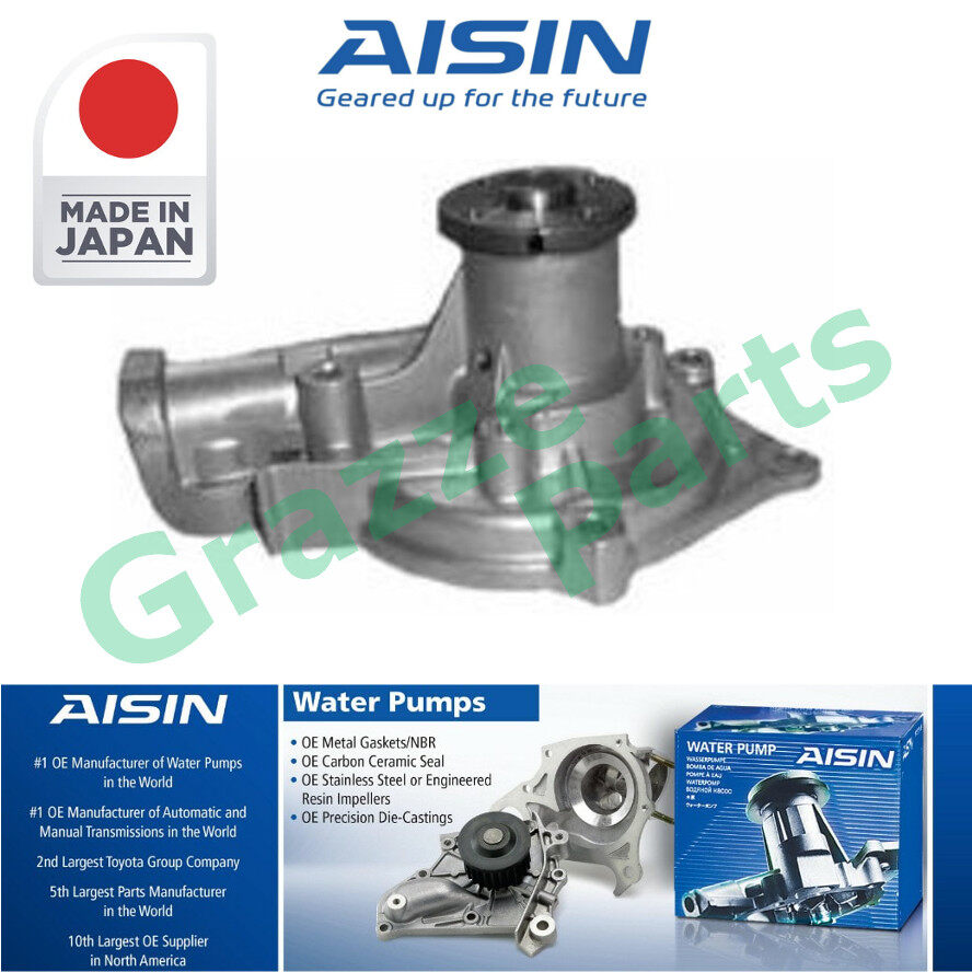 AISIN Made In Japan Engine Water Pump for Mitsubishi Galant E33A VR4 4G67