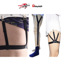 [OFFICIAL STORE MALAYSIA] ProBiker 2pcs 2 pcs Unisex Men Women Gentleman Elastic Suspender Elastic Braces Men Brace Man Braces Adjustable Leg Thigh Garter Belt Anti-Slip Anti-wrinkle Uniform Shirt Stays Suspender Strap Strapper MULTIPLE DESIGN MULTICOLOR