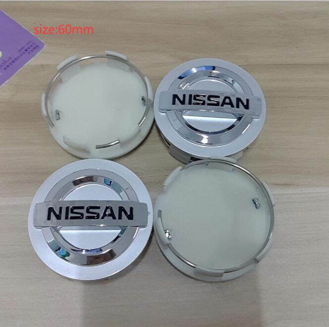 4pcs/Lot 54MM/60MM For Nissan Car Wheel Hub Center Cover Caps Emblem Logo Badge For Nissan Nismo Tiida Teana Exterior Accessories ราคา 158 บาท*ส่งฟรี