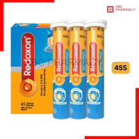 REDOXON Triple Action Vitamin C D & Zinc Orange Effervescent Tablets 15s or 30s or 45s (EXP04/29)
