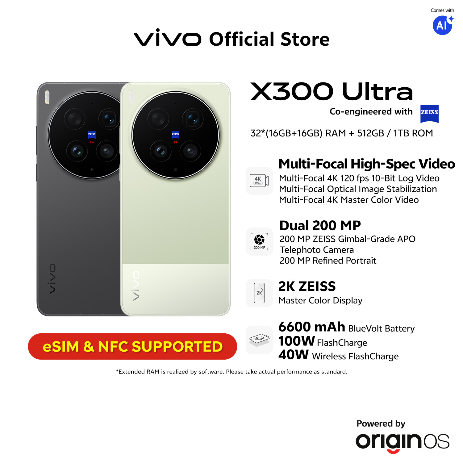 vivo X300 Ultra Photographer Kit (X300 Ultra 16GB+1TB vivo
