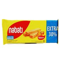 Halal 20.8g x 1pkt Nabati Cream Wafer Extra 30% [Richeese Cheese / Richoco Chocolate/ Peanut Butter] [My foodies King]