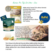 Nurture Pro Tofu Cat Litter (7L) Pasir Tofu Kucing Soya (Original/ Charcoal/ GreenTea/ Corn - CAT CARE