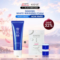 Kose Sekkisei White Washing Foam (Cleanser) 130gm