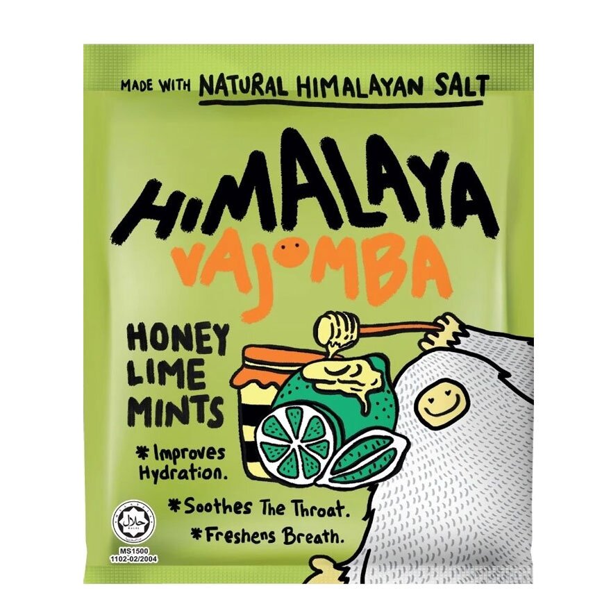 Himalaya Sport Salt Candy Ginger Himalaya Vajomba Actiwhoosh Mints Honey Lime Mints 15g